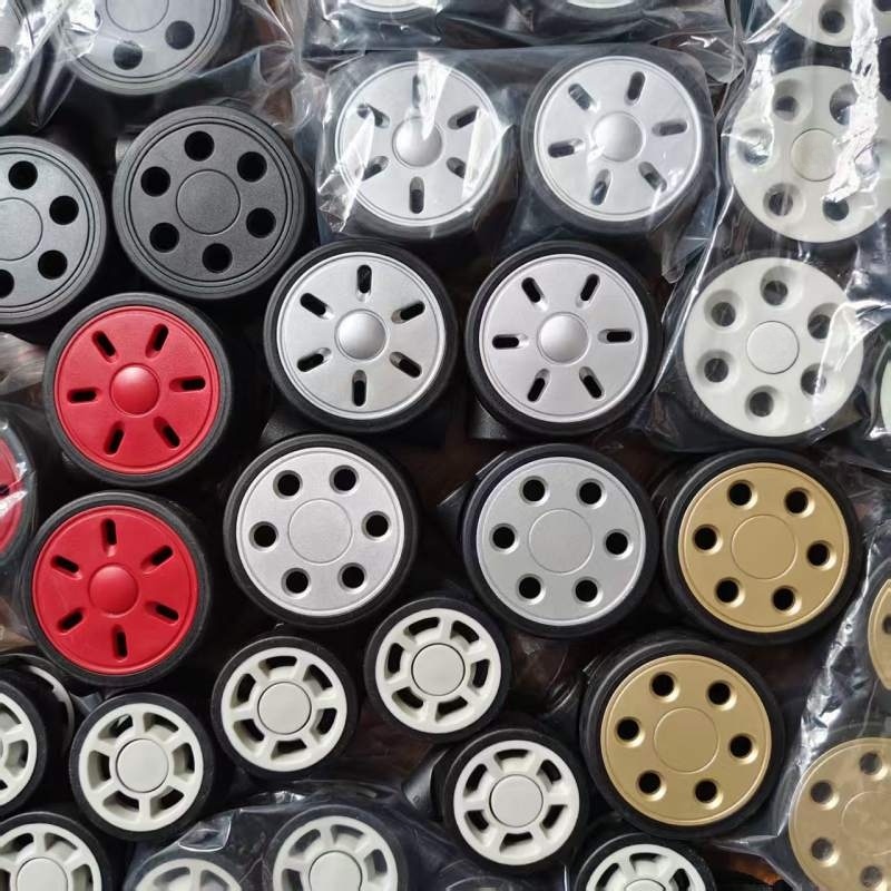 Silent Replacement Luggage Wheels - เหมาะสำหรับเปลี่ยนล้อกระเป๋าเดินทาง Rimowa ล้อกระเป๋าเดินทางแบบเงียบ ล้อหมุน อุปกรณ์ซ่อมแซมกระเป๋าเดินทาง