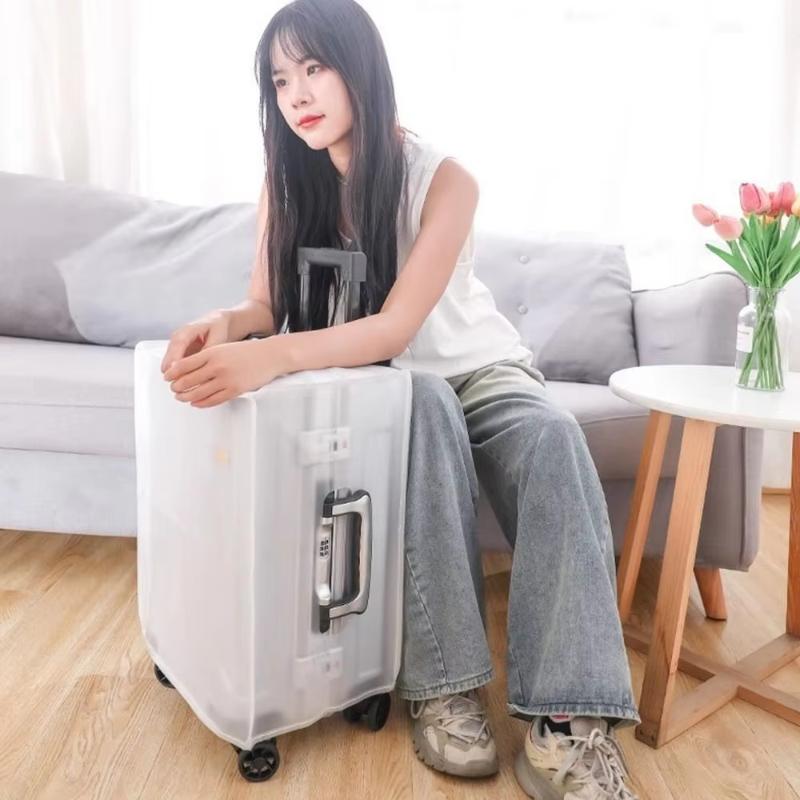 ปลอกคลุมกระเป๋าเดินทางแบบพกพาค - Waterproof Suitcase Cover Protector บทวิจารณ์และราคา