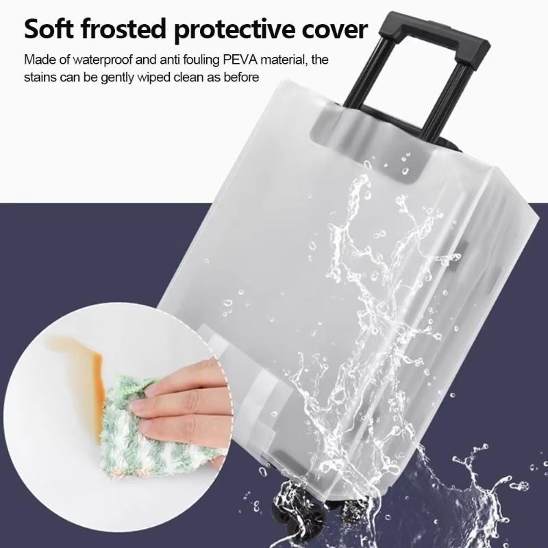 ปลอกคลุมกระเป๋าเดินทางแบบพกพาค - Waterproof Suitcase Cover Protector บทวิจารณ์และราคา