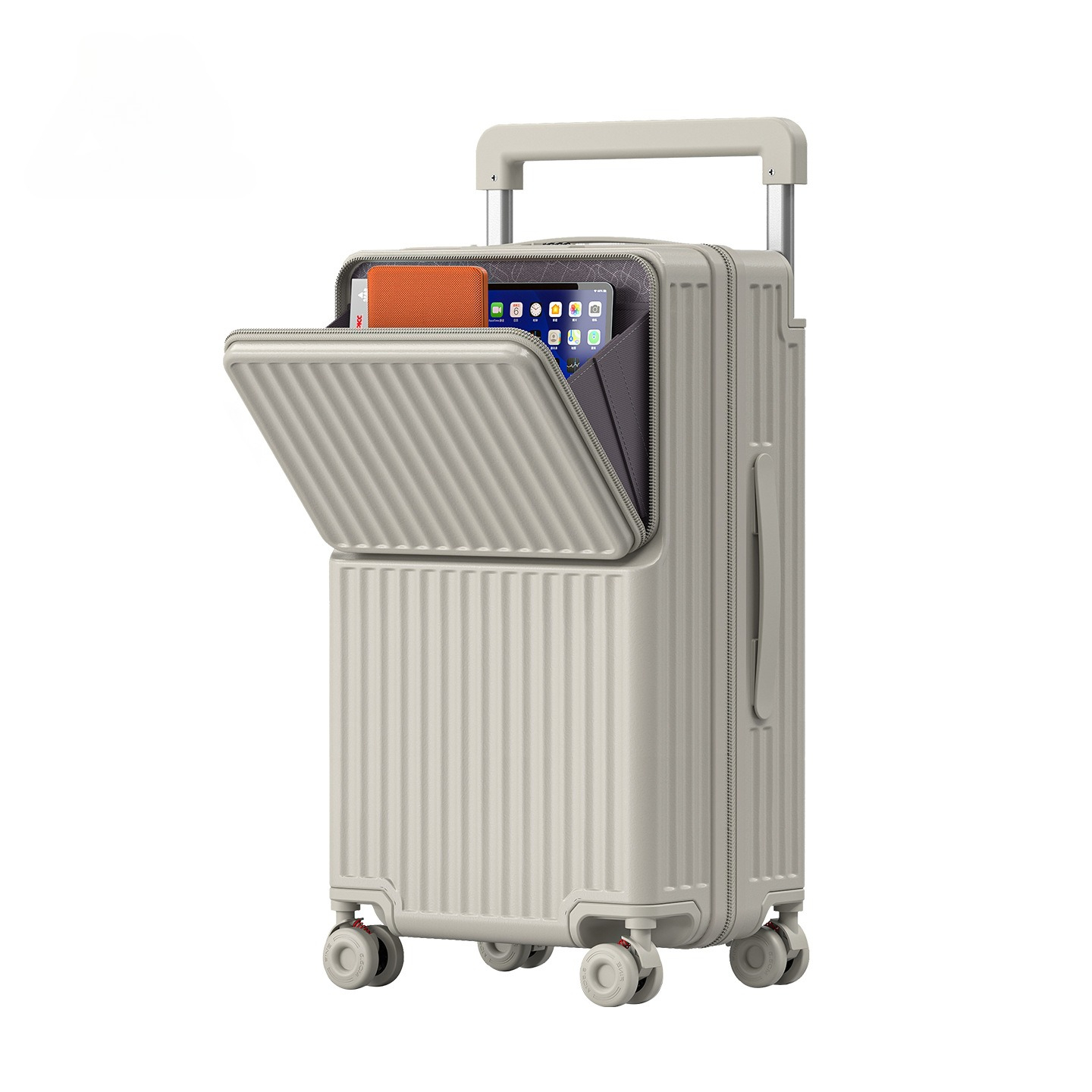 กระเป๋าเดินทางแบบมีล้อลาก ขนาด - Front Opening Laptop Luggage 24 Inch บทวิจารณ์และราคา