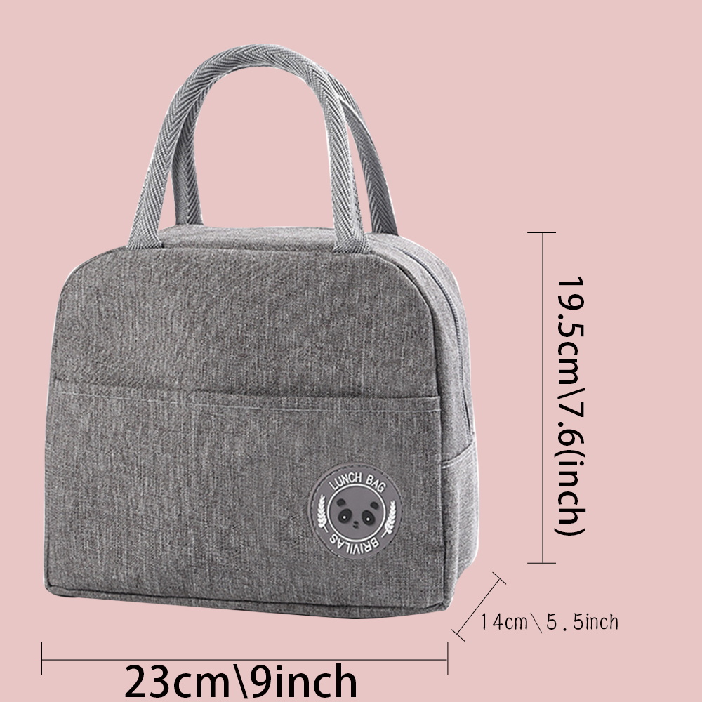 กระเป๋าผ้าแคนวาสเก็บความเย็นสำ - Handbags บทวิจารณ์และราคา