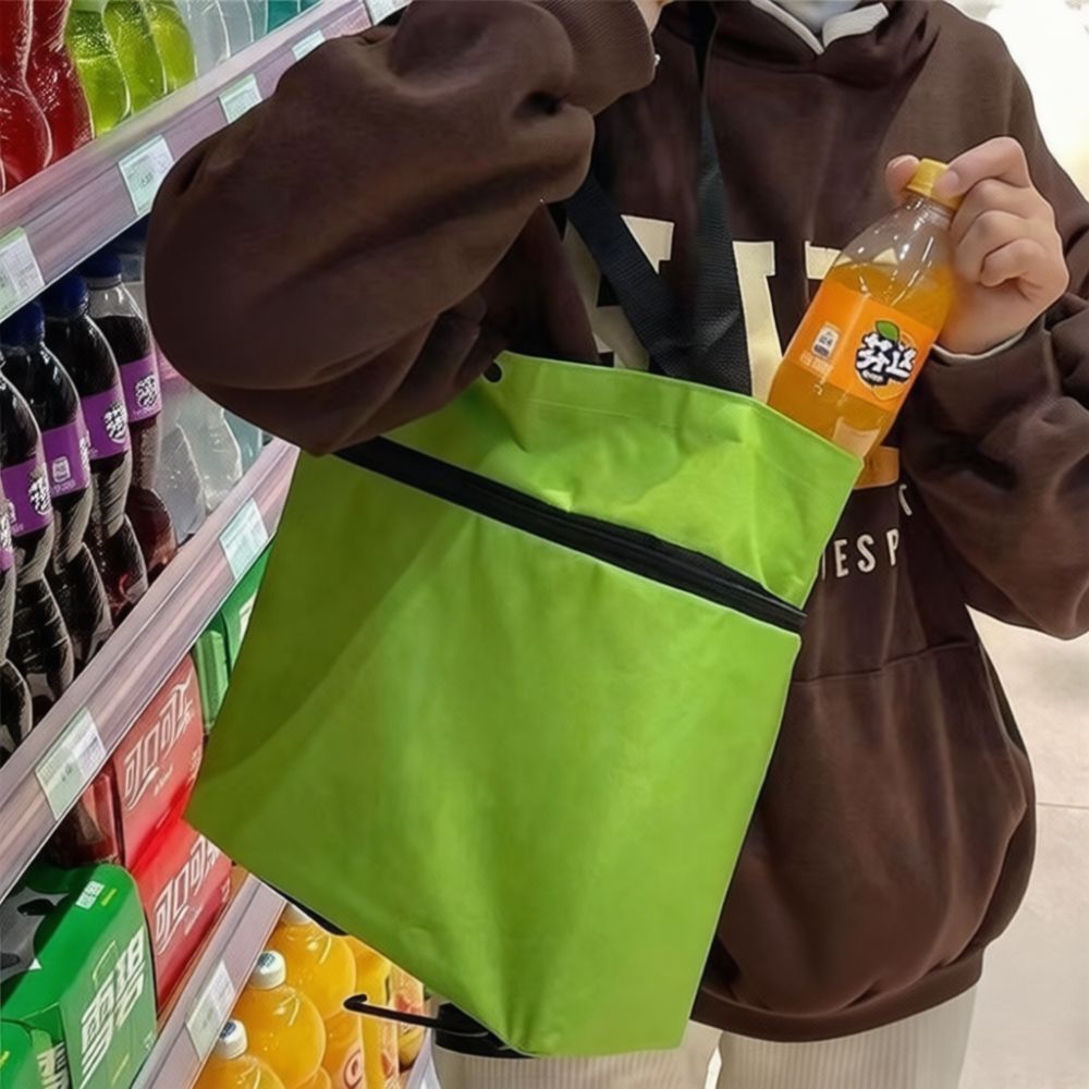กระเป๋าช้อปปิ้งแบบพับได้ มีล้อ - Foldable Rolling Luggage Bag บทวิจารณ์และราคา