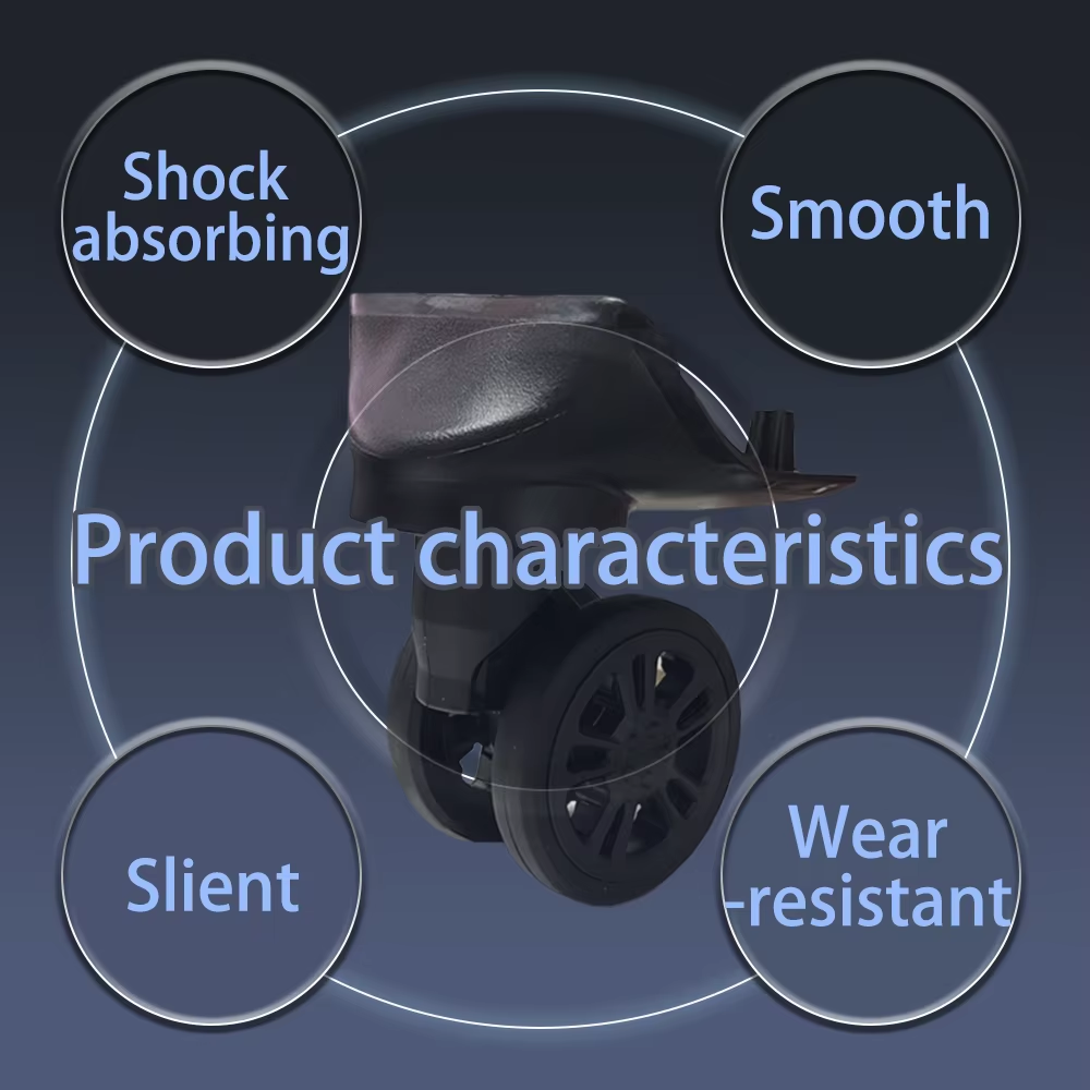 ล้อกระเป๋าเดินทางแบบเงียบ 360  - Silent Replacement Luggage Wheels บทวิจารณ์และราคา