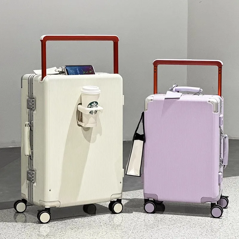 กระเป๋าเดินทางดีไซน์หรู โครงอะ - Aluminum Frame Carry On Luggage บทวิจารณ์และราคา