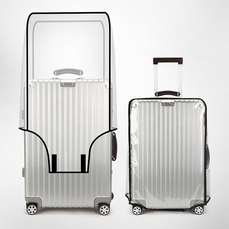 ผ้าคลุมกระเป๋าเดินทาง PVC แบบใ - Luggage Protective Cover Transparent บทวิจารณ์และราคา