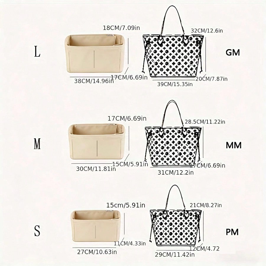 กระเป๋าจัดระเบียบแบบมีช่องใส่ข - Handbags บทวิจารณ์และราคา