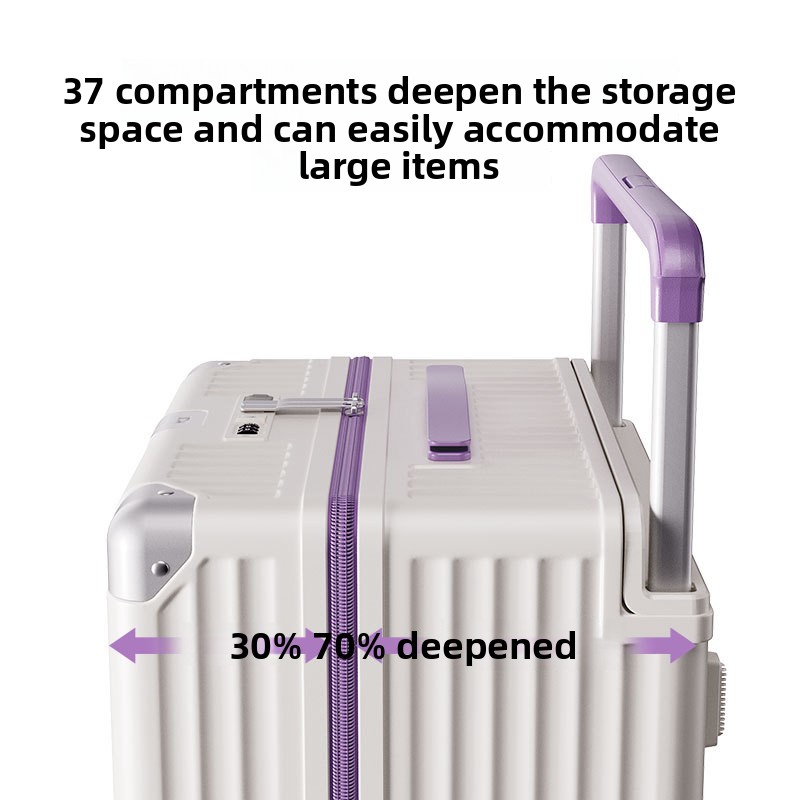 กระเป๋าเดินทางแบบมีล้อลาก ขนาด - Spinner Wheel Rolling Suitcase 20 Inch บทวิจารณ์และราคา