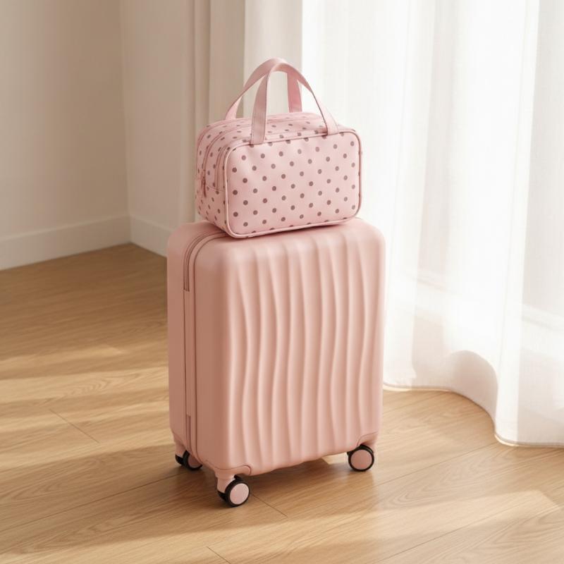 กระเป๋าเครื่องสำอางลายจุด ทำจา - Cosmetic Bags บทวิจารณ์และราคา